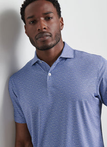 Peter Millar Mariposa Performance Jersey Polo (Nebula)