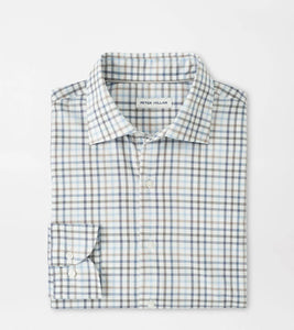 Peter Millar North Coast Crown Lite Shirt (Blue Haze)