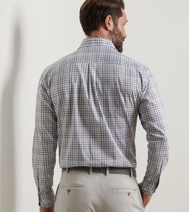 Peter Millar North Coast Crown Lite Shirt (Blue Haze)