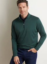 Peter Millar Perth Melange Performance Quarter Zip (Pine)