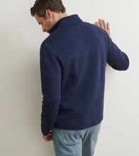 Peter Millar Quad Quilted Quarter Zip (Navy)