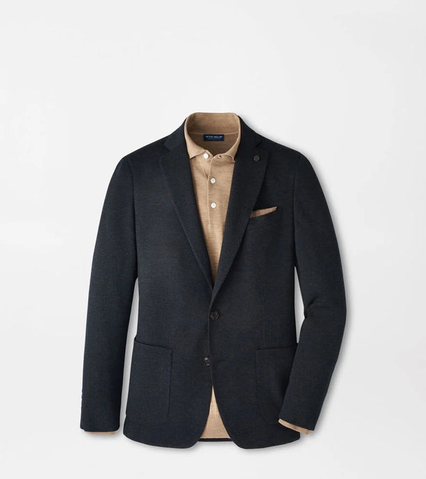 Peter Millar Roland Knit Soft Jacket (Dark Olive)