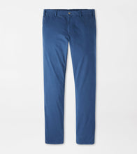 Peter Millar Signature Sateen Flat Front Trouser (Navy)