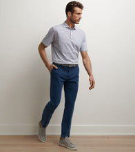 Peter Millar Signature Sateen Flat Front Trouser (Navy)