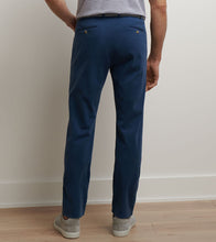 Peter Millar Signature Sateen Flat Front Trouser (Navy)