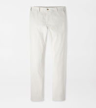 Peter Millar Signature Sateen Flat Front Trouser (Stone)