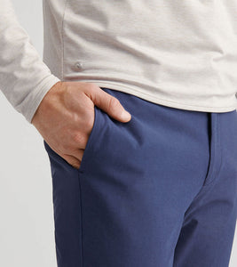 Peter Millar Stealth Performance Quarter Zip Pullover (Oatmeal)