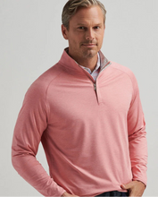 Peter Millar Stealth Performance Quarter Zip (Pink Crepe)
