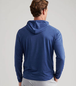 Peter Millar Stealth Performance Hoodie Pullover (Navy)