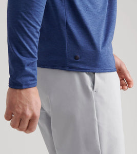 Peter Millar Stealth Performance Hoodie Pullover (Navy)