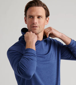Peter Millar Stealth Performance Hoodie Pullover (Navy)