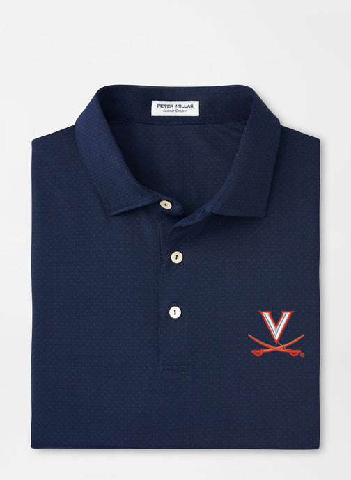 Peter Millar Virginia Tesseract Performance Jersey Polo