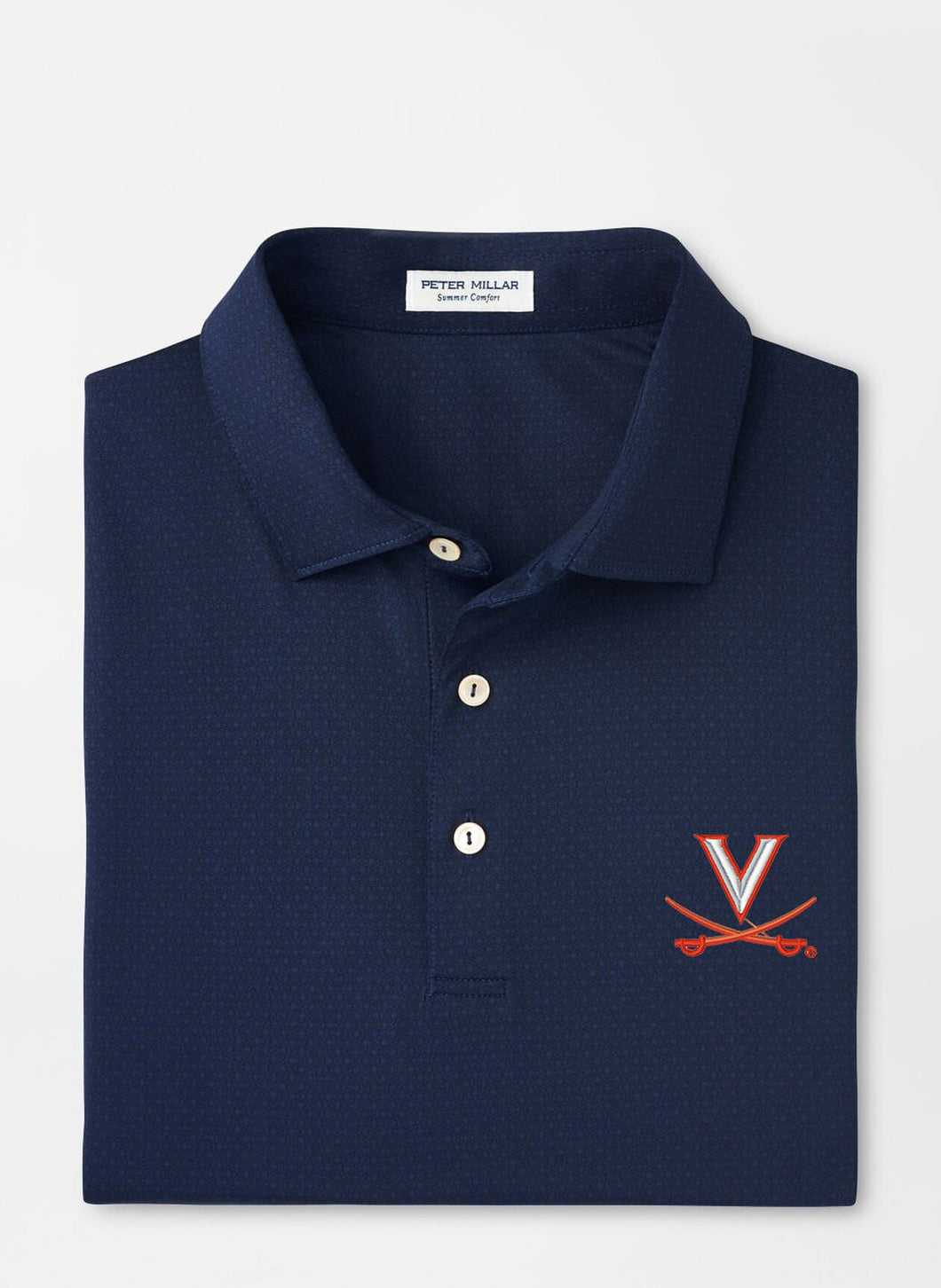 Peter Millar Virginia Tesseract Performance Jersey Polo