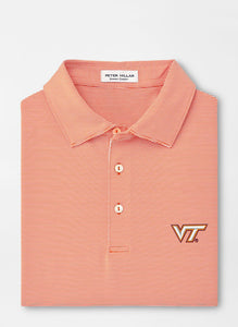 Peter Millar Virginia Tech Jubilee Stripe Performance Polo