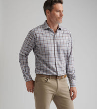 Peter Millar Waynesville Flannel Sport Shirt (Winter Ivory)