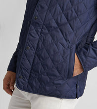 Peter Millar Suffolk Quilted Coat (Navy)