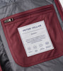essex tag inside jacket with zipper