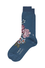Pantherella Placed Floral Egyptian Cotton Socks (Hykenham)
