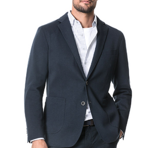 2-button navy sportcoat