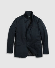 Black jacket on a light gray background