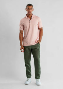 Stone Rose Apex Birdseye Polo (Copper)