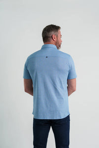 Stone Rose Atlas Jersey Short Sleeved Shirt (Medium Blue)