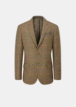Camel and brown tweed 2-button sportcoat