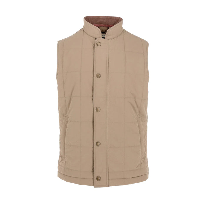 Tom Beckbe Burgess Quilted Vest (Tan)