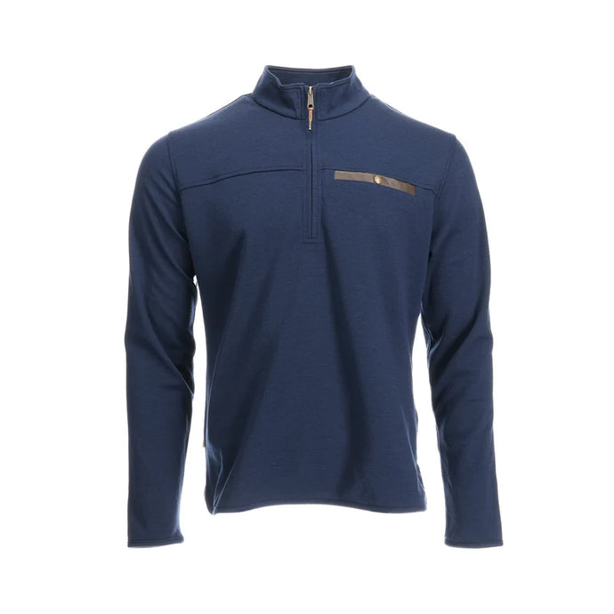 Tom Beckbe Tucker Fleece Quarter Zip (Navy)