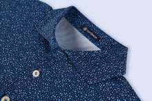 Turtleson Bubbly Polo Shirt (Navy / Ciel)