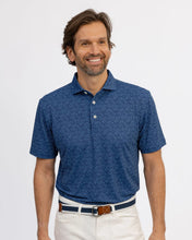 Turtleson Bubbly Polo Shirt (Navy / Ciel)