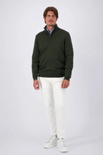 Turtleson Desmond Quarter Button Sweater (Glen Green)