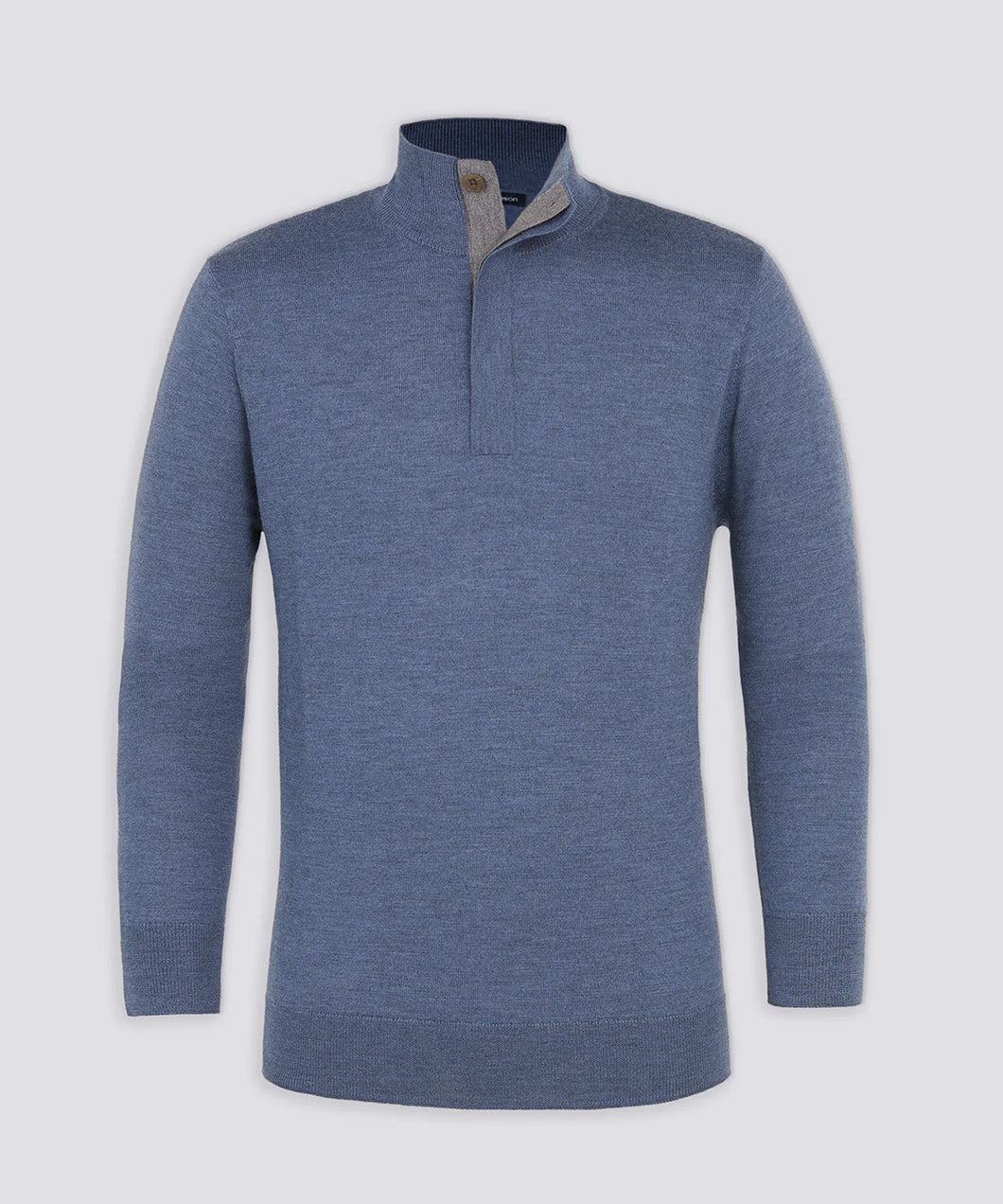 Turtleson Desmond Quarter Button Sweater (Stillwater)