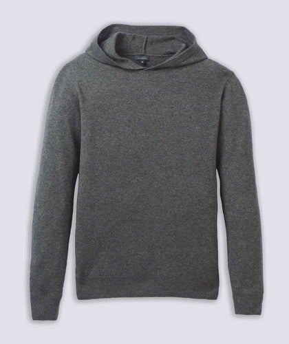 Gray hoodie on a light gray background