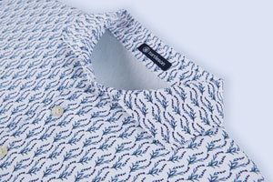 Turtleson Sigal Polo (White / Ciel)