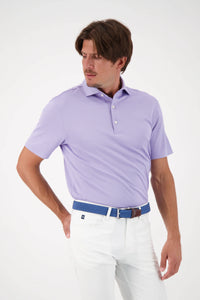Turtleson Sintra Jacquard Polo (Thistle)