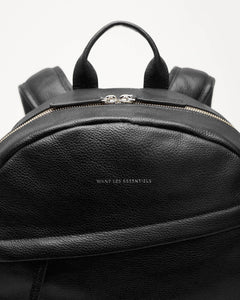 WANT LES ESSENTIELS Kastrup Leather Backpack (Black)