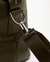 WANT LES ESSENTIELS Kelowna Leather Weekender (Dark Brown)