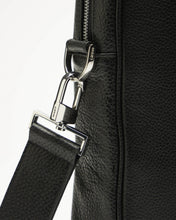 WANT LES ESSENTIELS Lesage Leather Computer Bag (Black)