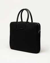 WANT LES ESSENTIELS Lesage Organic Cotton Canvas Computer Bag (Black)