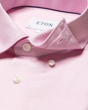 Eton Pink Cotton-Lyocell Stretch Shirt