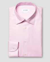 Eton Pink Cotton-Lyocell Stretch Shirt