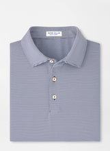 Peter Millar Jubilee Stripe Performance Polo | Navy/White