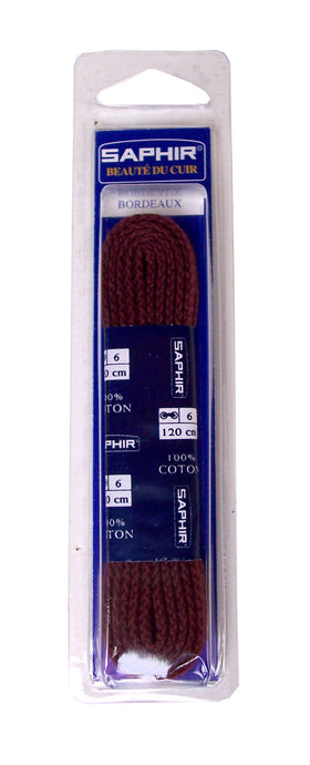 Saphir Cord 120cm.  Burgundy Cotton