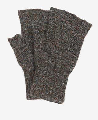 Barbour Fingerless Gloves | Olive