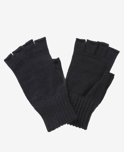 Barbour Fingerless Gloves | Black