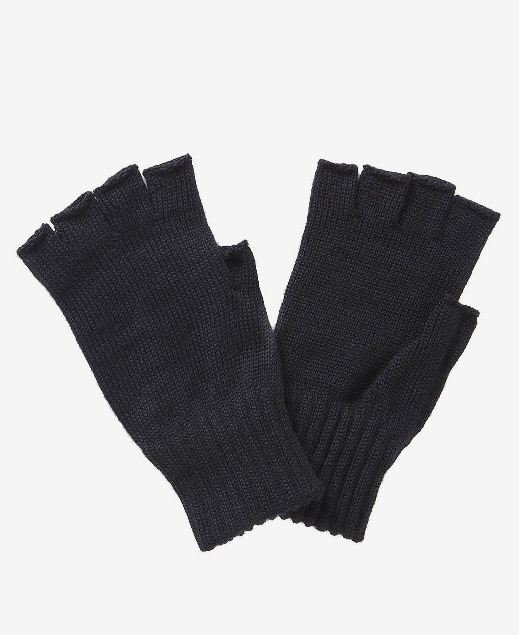 Barbour Fingerless Gloves | Black