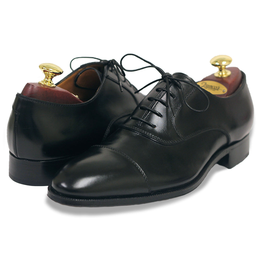 Gravati Cap-toe Oxford  | Black