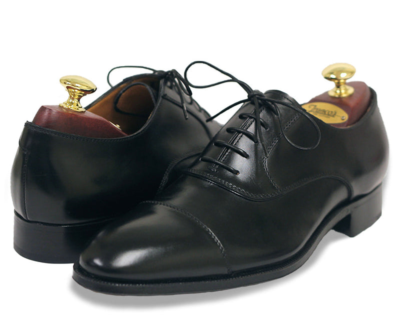 Gravati Cap-toe Oxford | Black – Franco display picture 2