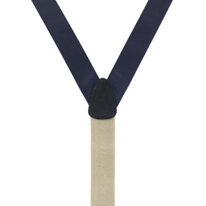 Trafalgar Big & Tall Hudson Solid Color Button End Braces |